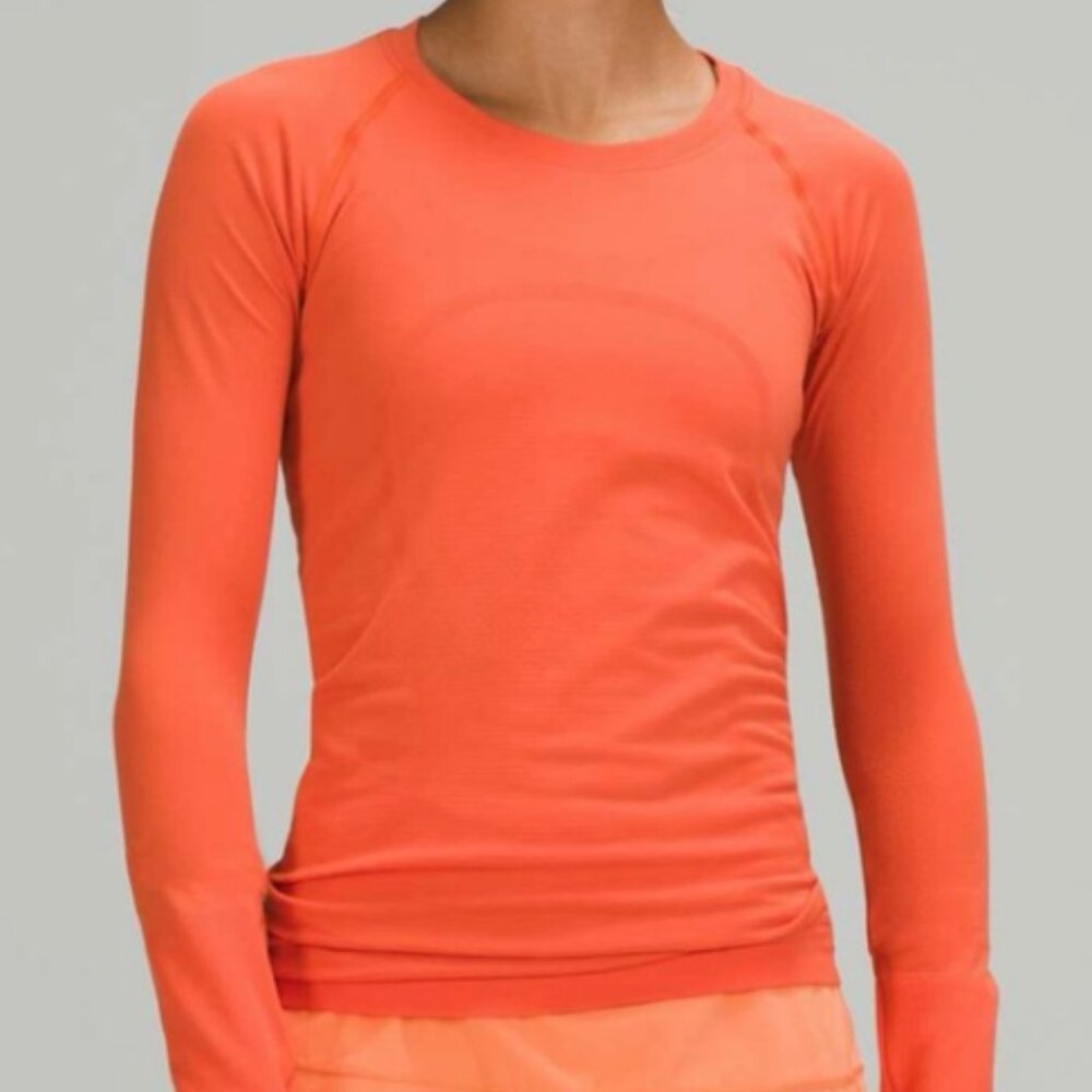 Lululemon Swiftly Tech Long Sleeve 2.0 Shirt, Hip Length, Activewear - Womens 4